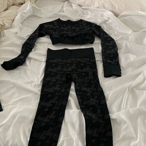 Houndstooth legging set